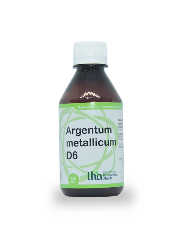 Argentum Metallicum D6 Argentum metallicum D6 producto homeopático en gotas disponible en Colombia
